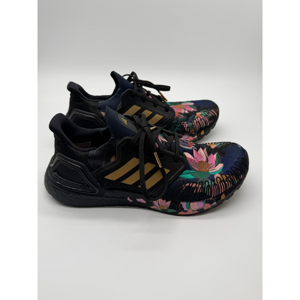 Adidas Ultraboost 20 Sneakers Womens 9.5 Mens 8 Chinese New Year Embroidered